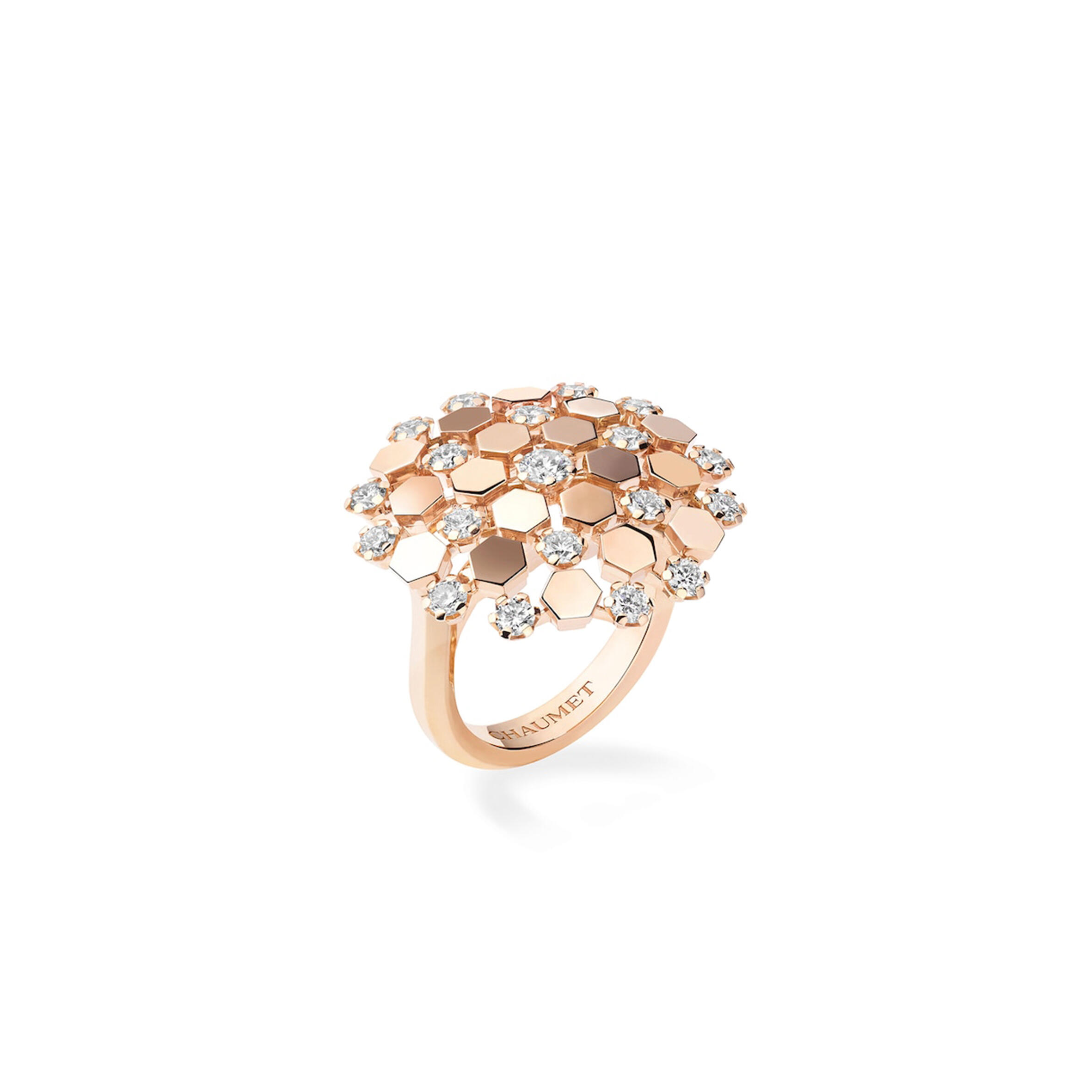 Chavm*T ROSE GOLD AND D1am0nd BEE DE Chavm*T RING 085391